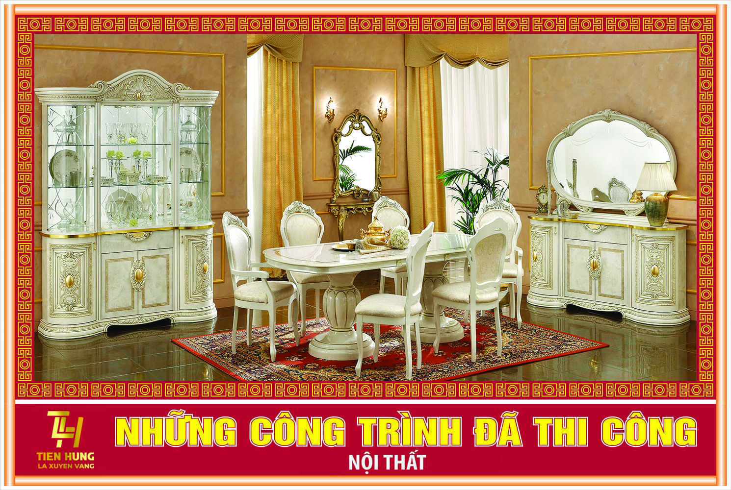 NỘI THẤT PHONG CÁCH HOÀNG GIA