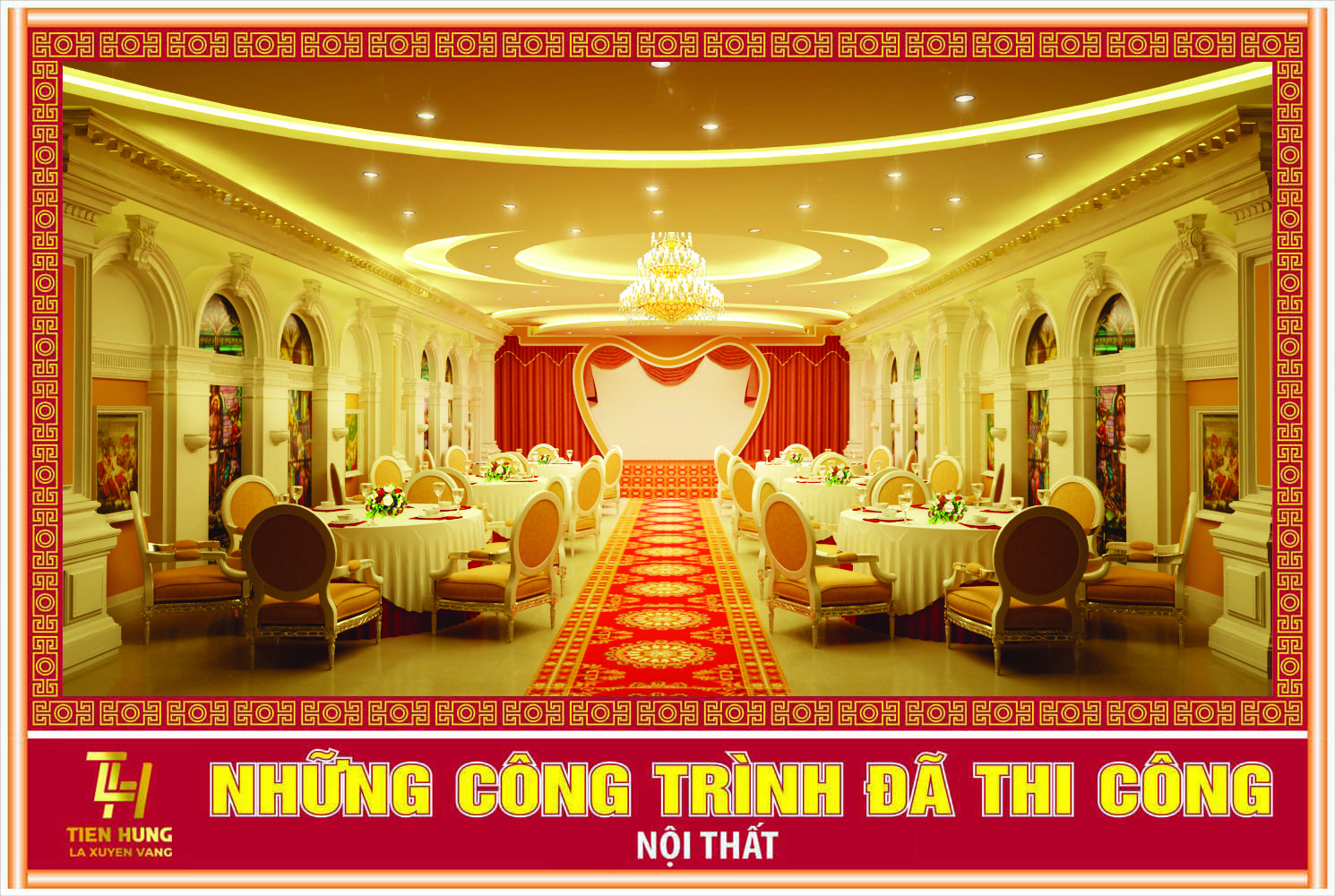 NỘI THẤT PHONG CÁCH HOÀNG GIA
