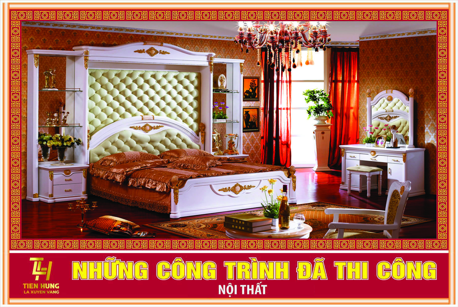 NỘI THẤT PHONG CÁCH HOÀNG GIA