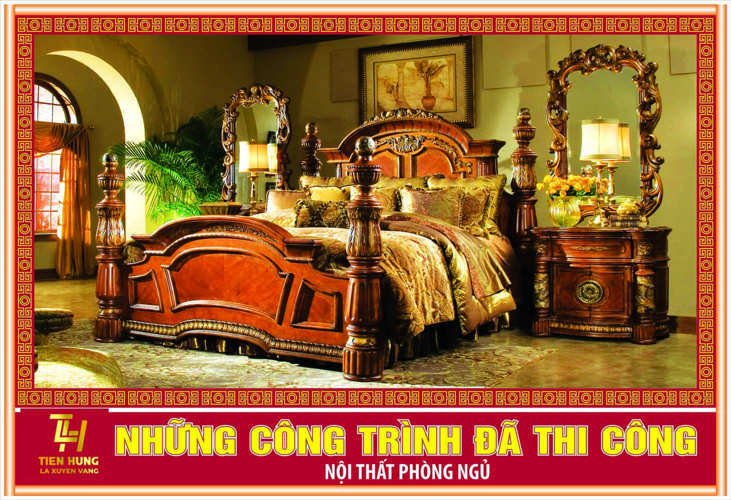 NỘI THẤT PHONG CÁCH HOÀNG GIA