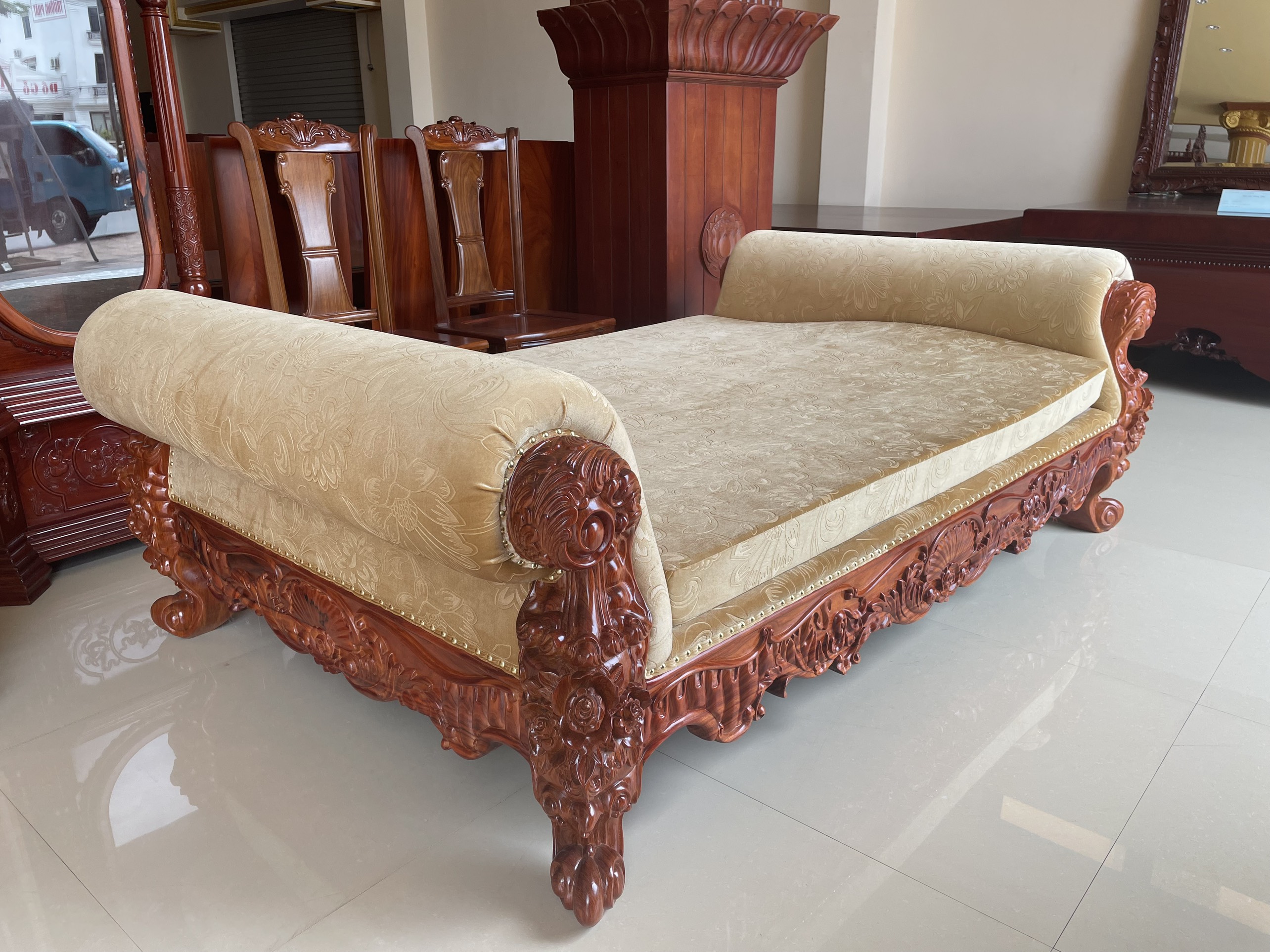 GIƯỜNG LƯỜI GỖ HƯƠNG