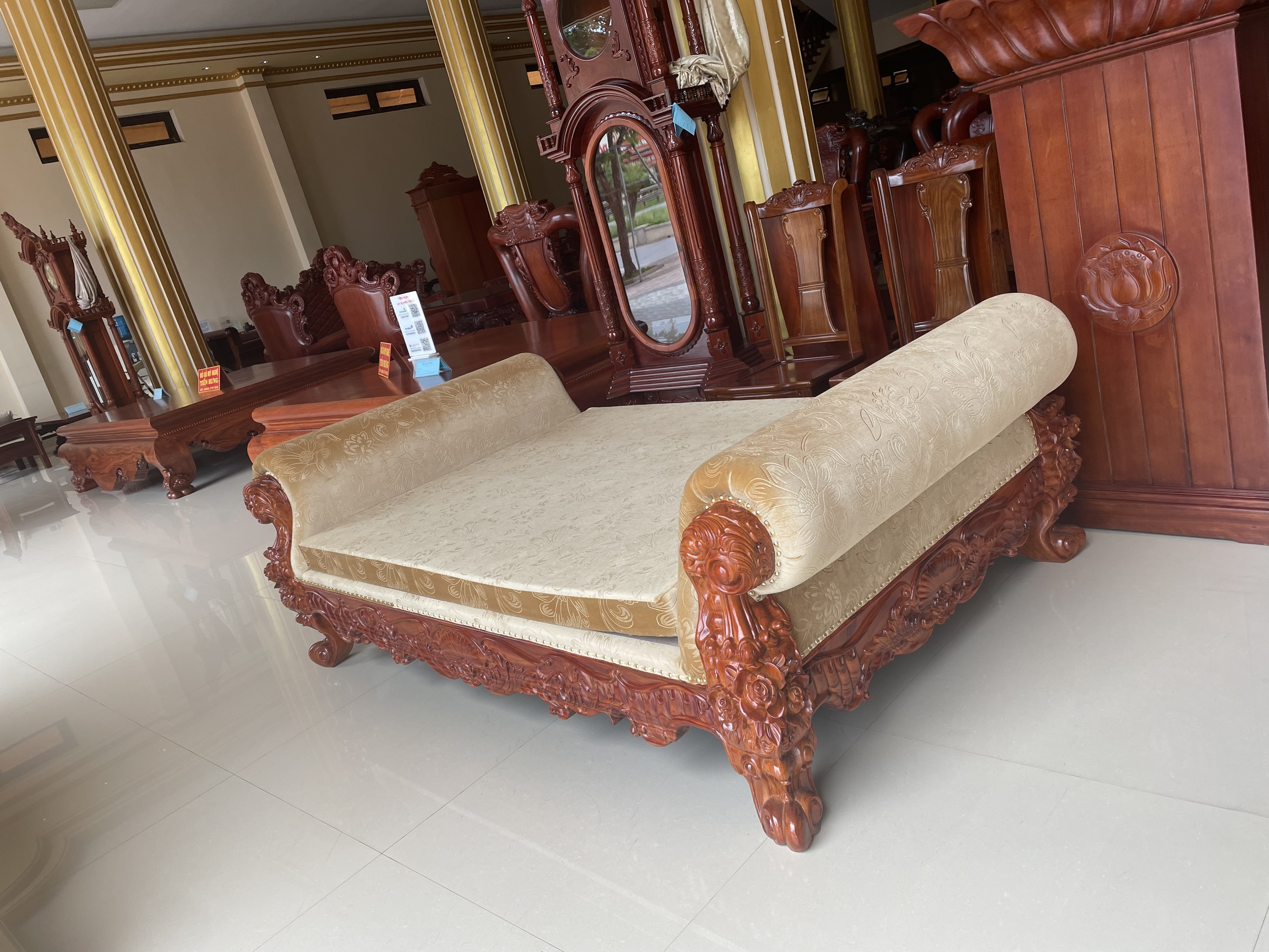 GIƯỜNG LƯỜI GỖ HƯƠNG