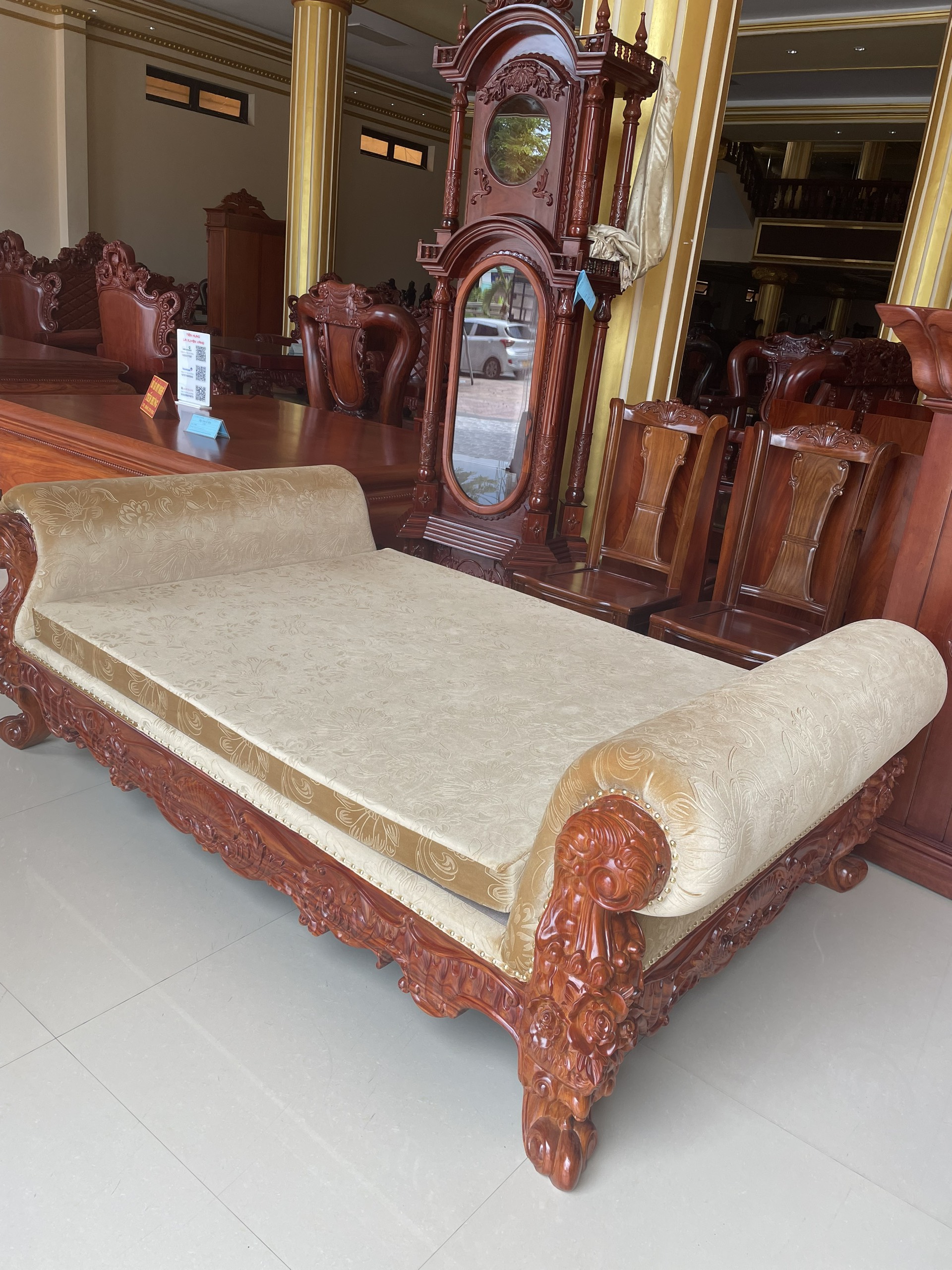 GIƯỜNG LƯỜI GỖ HƯƠNG