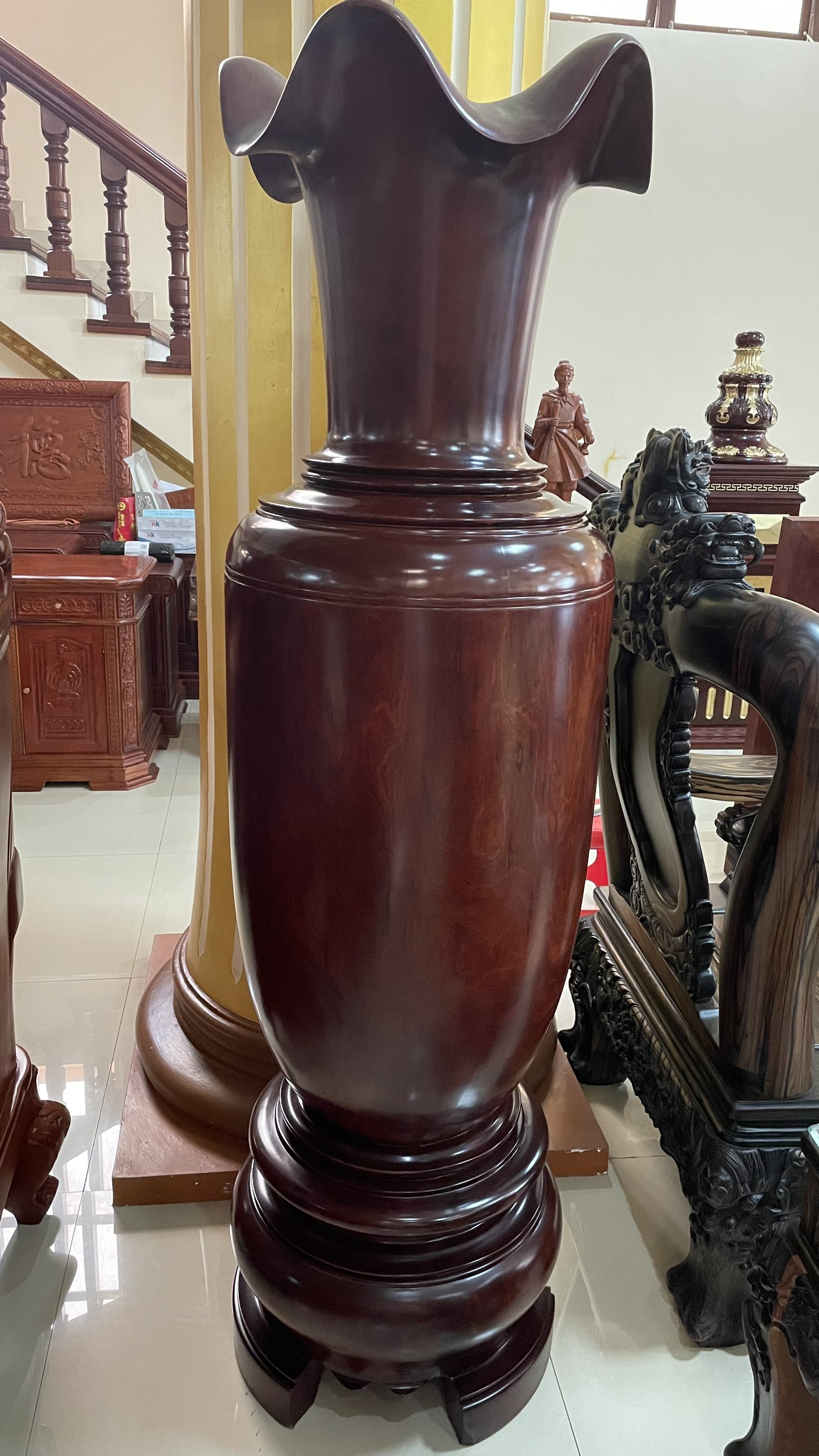 ĐÔI LỌ GỖ CẨM TRẮC