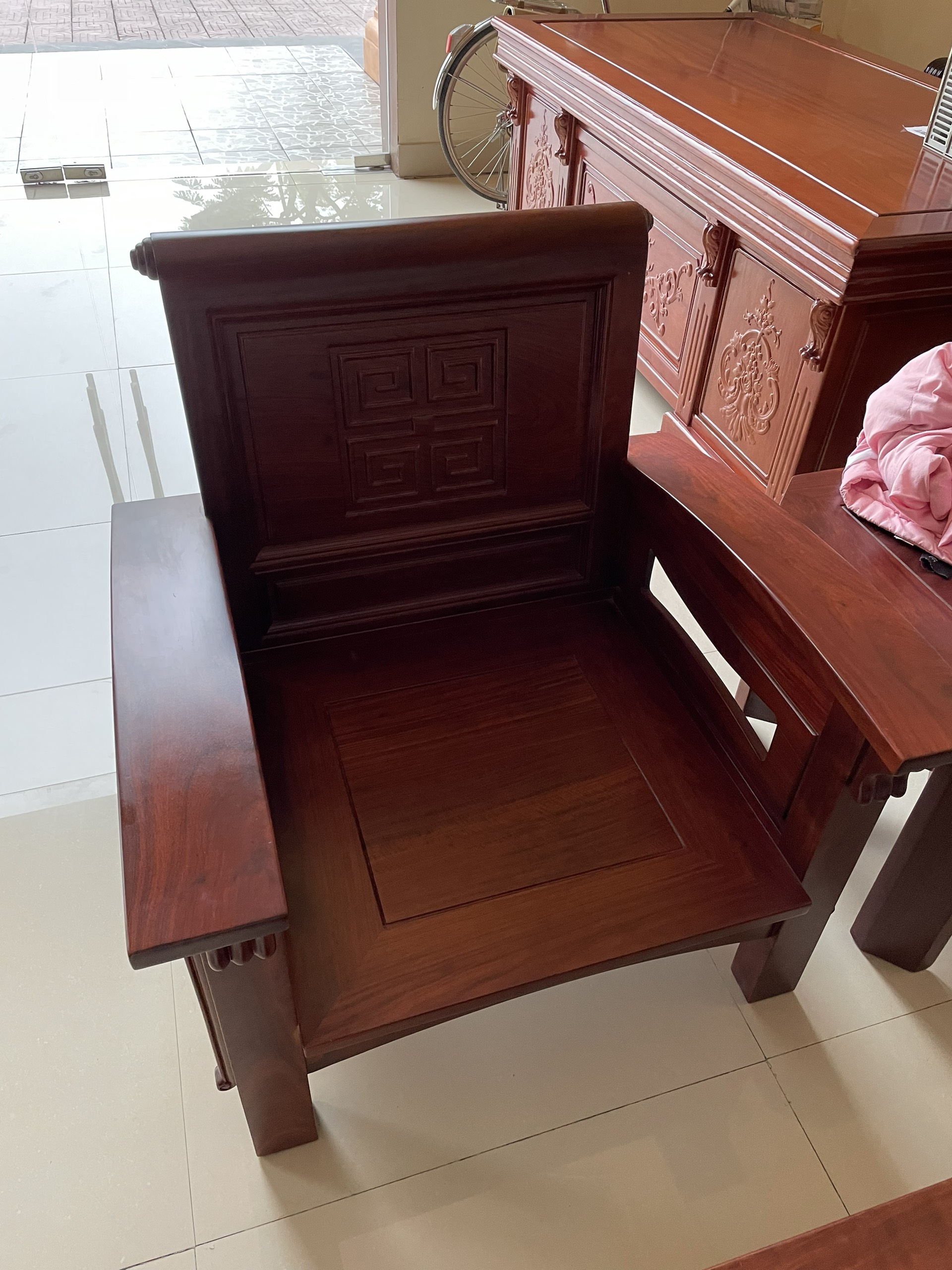 SOFA 7 MÓN GỖ HƯƠNG