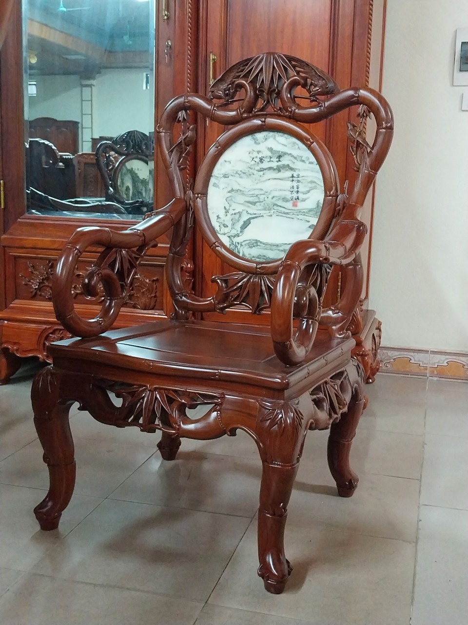 BỘ TRÚC MÓC GỖ HƯƠNG LÀO