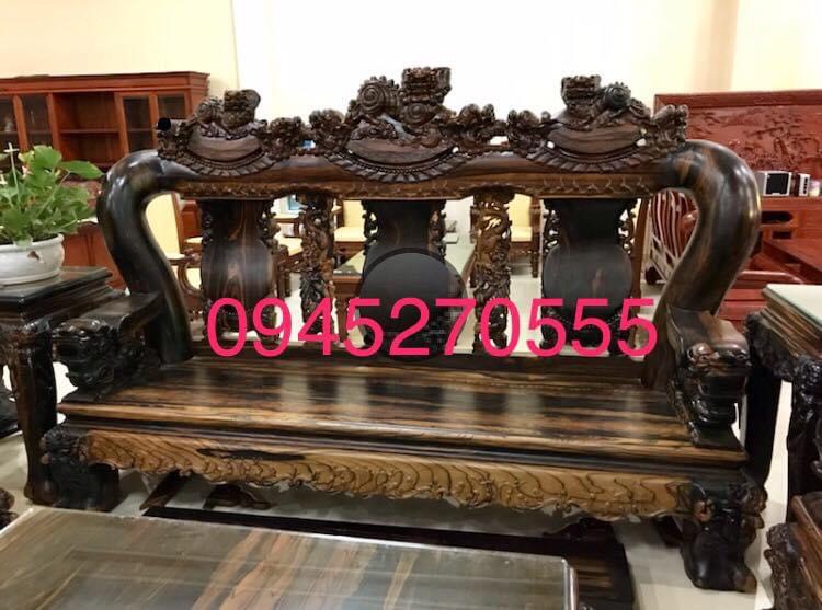 BỘ GHẾ QUỐC NGHỆ MUN LÀO TAY 20