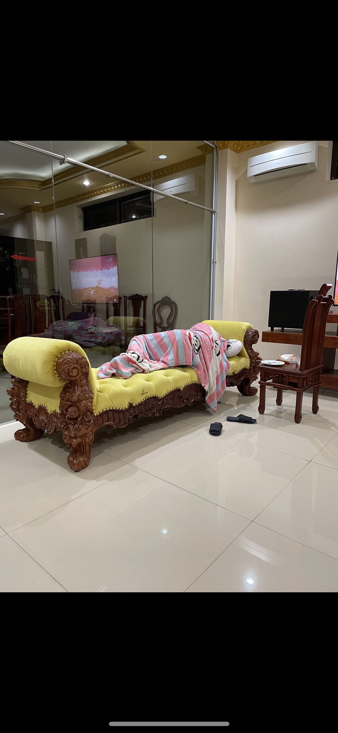 GHẾ LƯỜI GỖ HƯƠNG