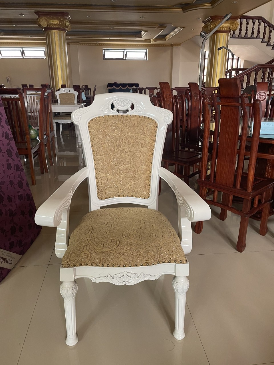 BỘ BÀN ĂN GỖ PHAY