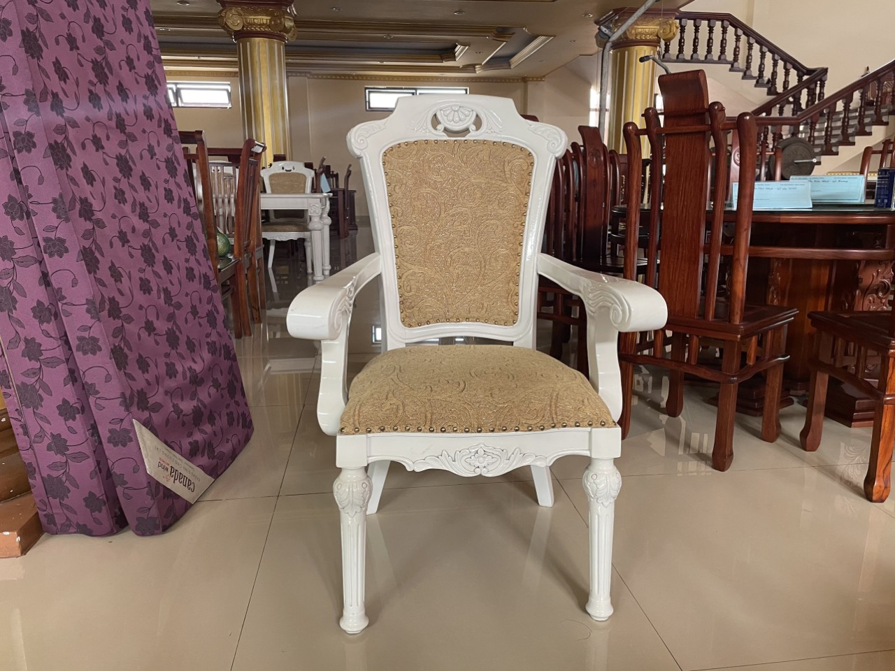 BỘ BÀN ĂN GỖ PHAY