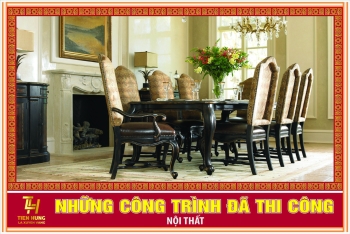 NỘI THẤT PHÒNG ĂN PHONG CÁCH HOÀNG GIA