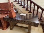 BÀN LÀM VIỆC GỖ MUN ĐUÔI CÔNG
