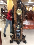 ĐỒNG HỒ LÁ TÂY GỖ MUN LÀO