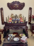 BÀN THỜ TỨ LINH GỖ GỤ