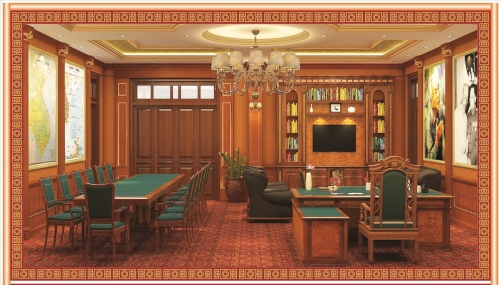 Mẫu nội thất phòng làm việc - phòng họp