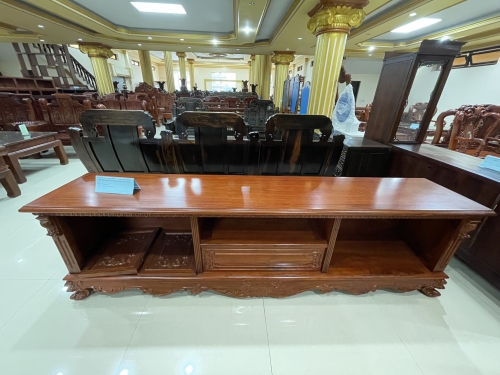 Kệ lá tây gỗ gõ