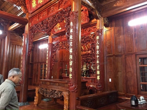 Mẫu phòng Thờ gỗ cao cấp