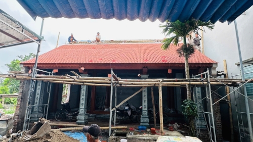 Nhà Gỗ 3 Gian Gỗ Lim Nam Phi – Tiền Kẻ Hậu Bẩy - Tại Yên Khánh - Ý Yên - Nam Định