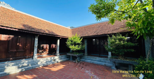 Nhà Gỗ 3 Gian Gỗ Lim Ta - La Xuyên - Ý Yên - Nam Định