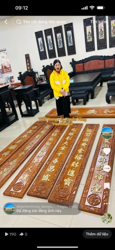 Đại tư - cuốn thư Gỗ hương đá