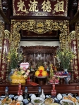 Thiết kế phòng thờ Cửa võng  - Câu Đối - Cuốn Thư
